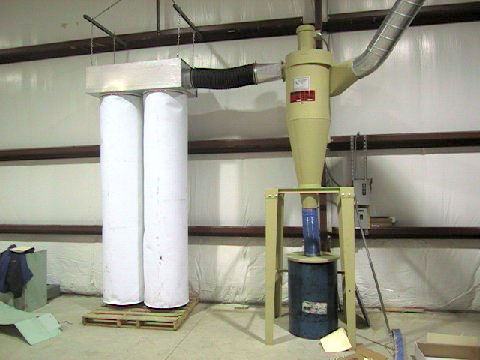Commercial dust collectors keep everyone safe at your business removing harmful dust from the air